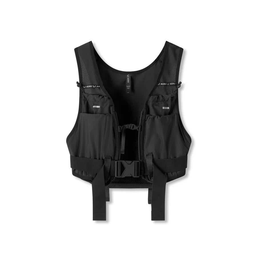 ASRV 2in1 Packable Run Vest Bag - Black