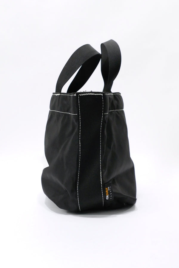 and Wander Cordura Small Logo Tote - Black - Due West