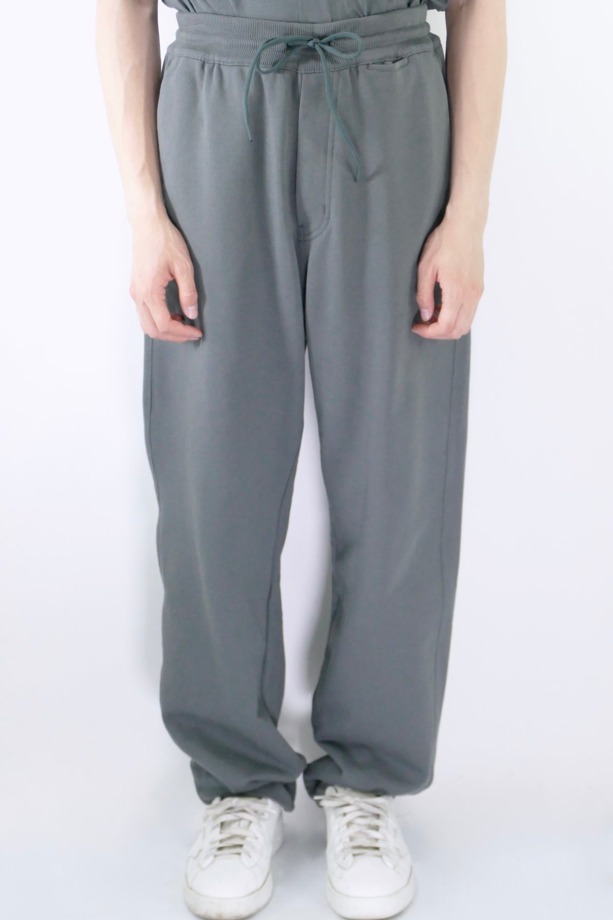 Y-3 Organic Cotton Terry Straight Pants - Ivy