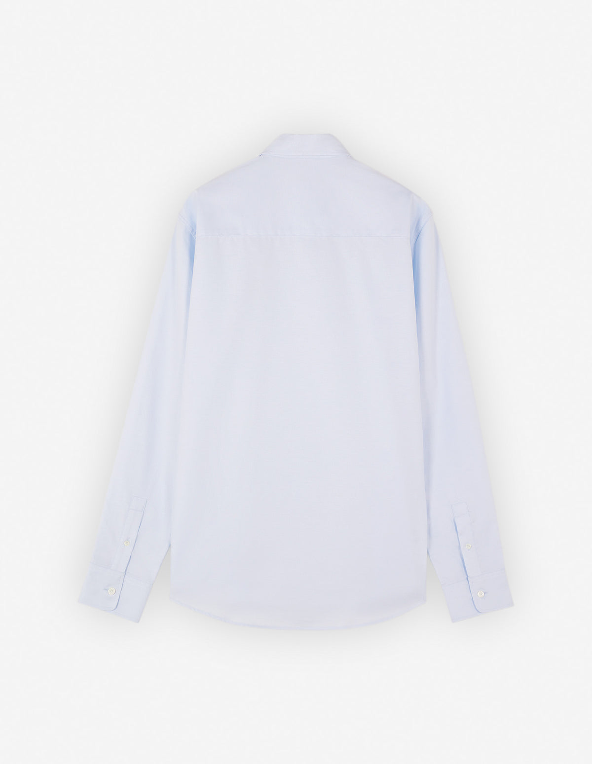Maison Kitsuné Contour Fox Head Casual Shirt - Light Blue