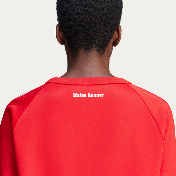 adidas x Wales Bonner Nylon Crew Jersey - Better Scarlet - Due West