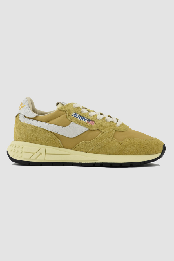 Autry Reelwind Low NC26 Sneakers - Mustard/White - Due West