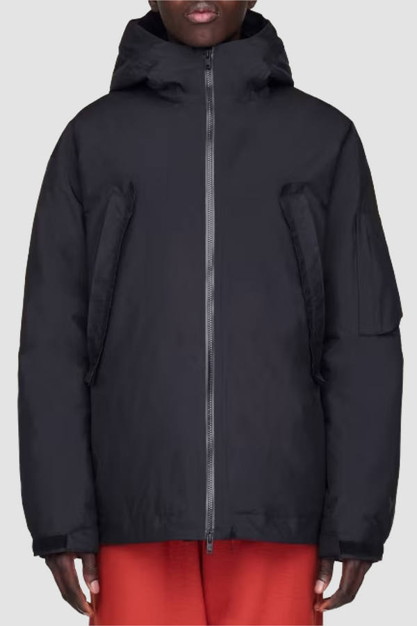 Y-3 GORE-TEX Padded Hooded Jacket - Black - Due West