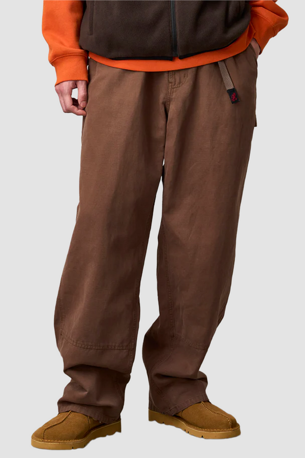 Gramicci Canvas Work Pants - Chocolate - Due West