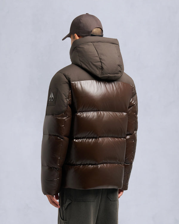 Moose Knuckles Mens Down Jacket Briar 3Q Puffer - Espresso