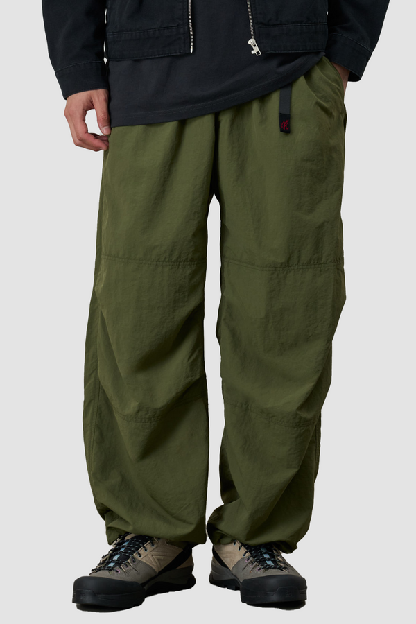Gramicci Nylon Paneled Trek Pants - Olive - Due West