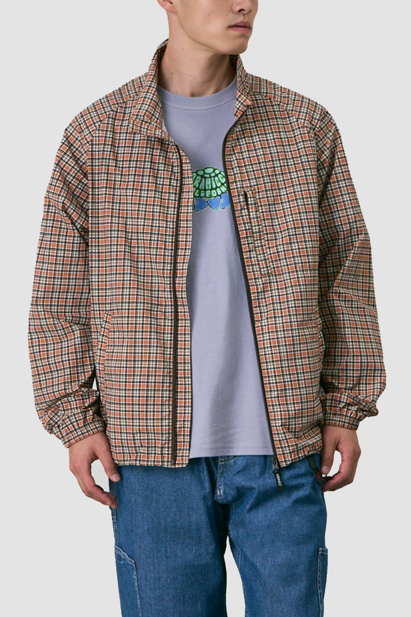 Gramicci Checkered Shell Jacket - Red - Due West