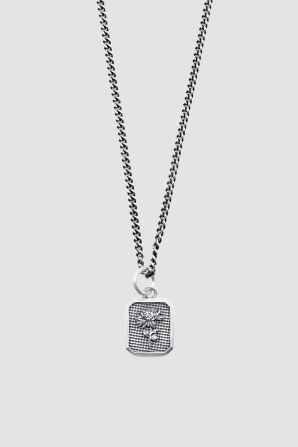 Serge DeNimes Chrysanth Necklace - Silver - Due West