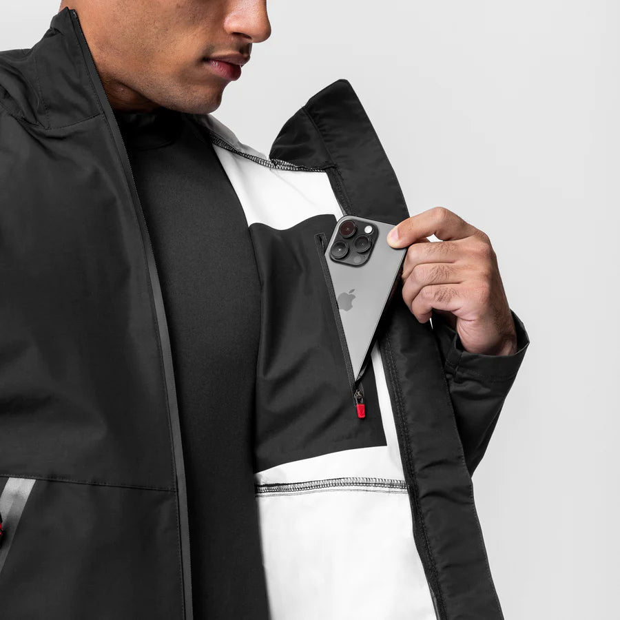 ASRV Hipora® Tech Parka Jacket - Black