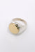M.Cohen Signet Ring Sterling Silver Gold - Due West
