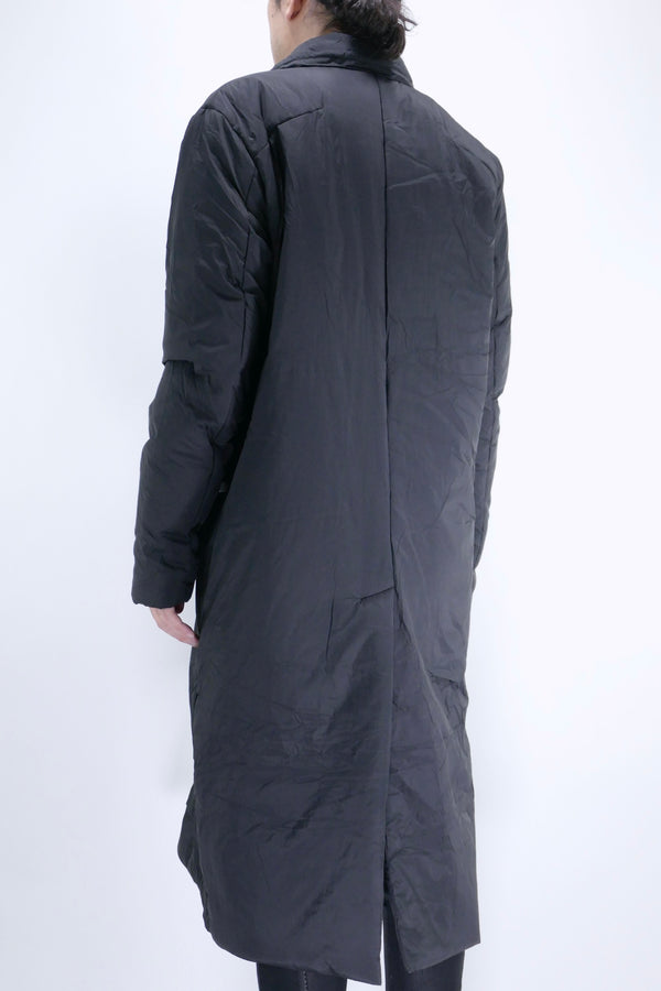 thom/krom M J 60 Light Weight Long Jacket - Black - Due West