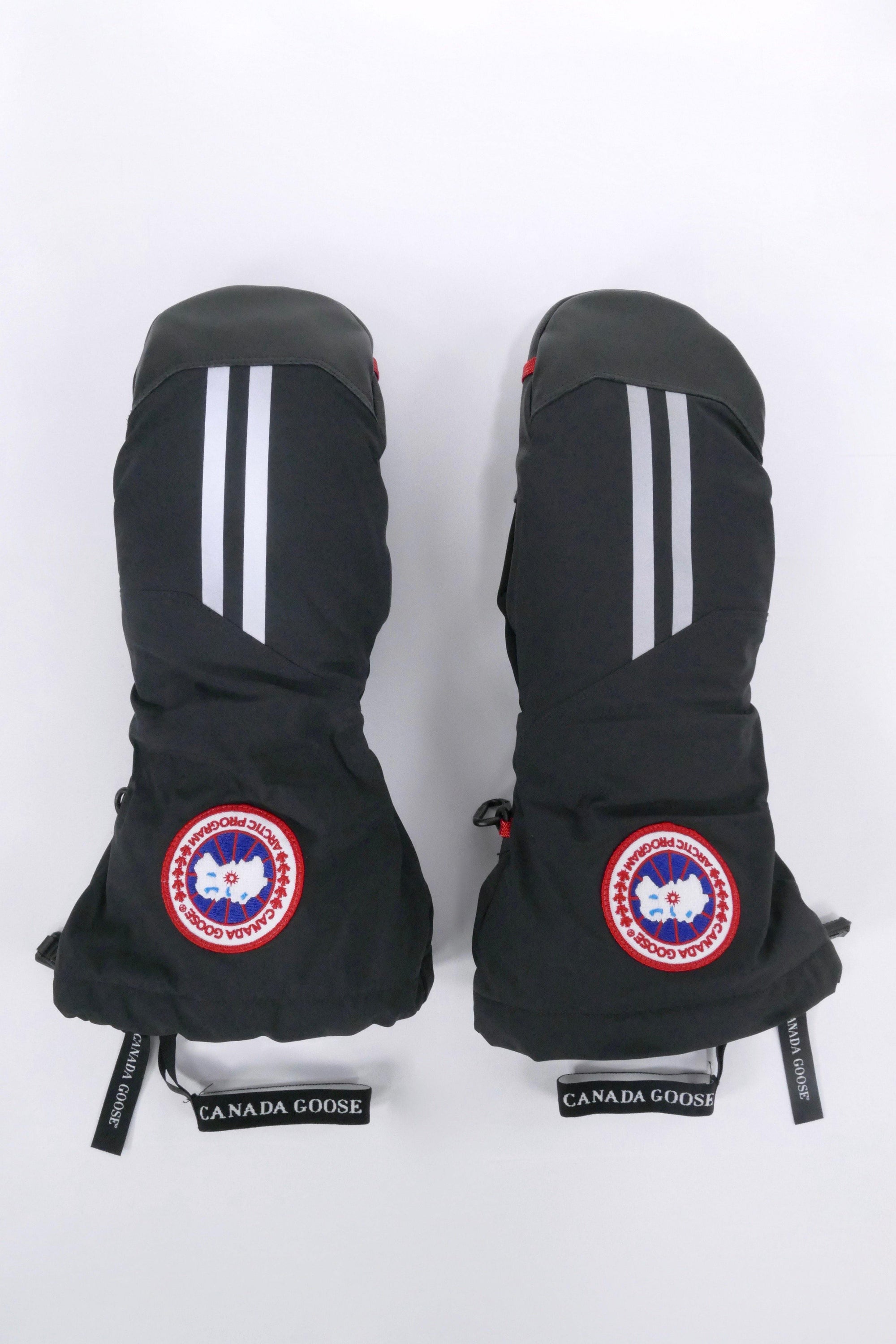 Canada Goose Mens Winter Accessories Gloves & Mitts Snow Mantra Mitts  - Black - Due West