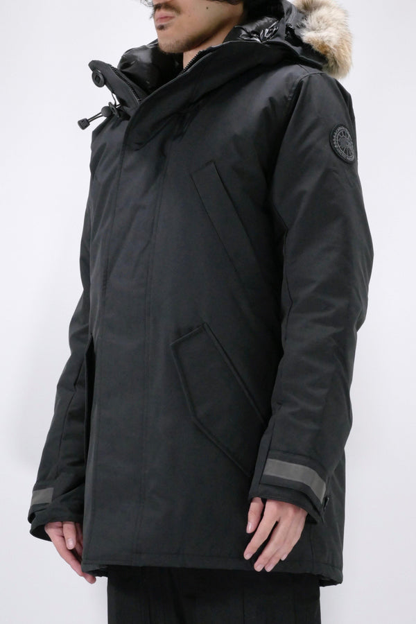 Canada Goose Mens Down *Parka Edgewood Black Label - Black