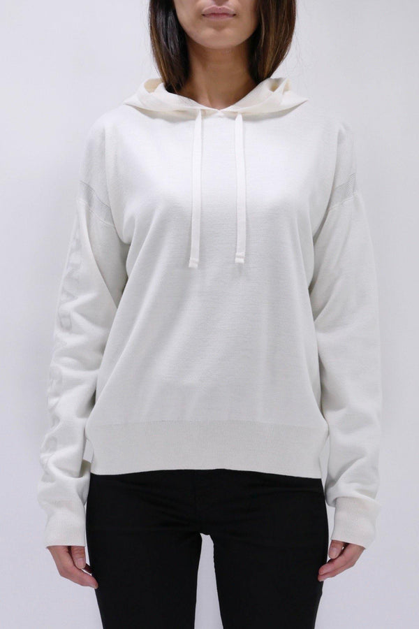 Canada Goose Womens Knit Hoody Belleville - Cotton Grass - Due 