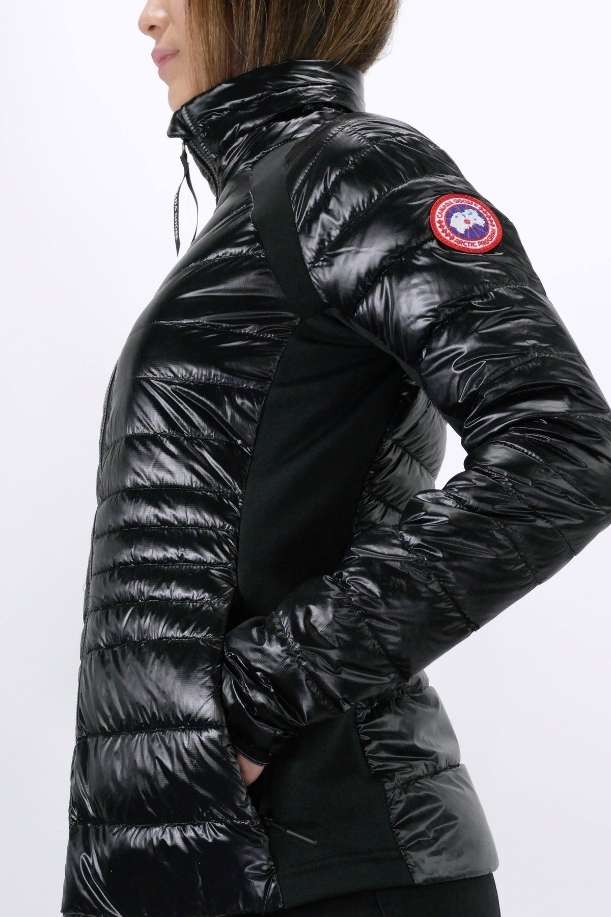 Canada Goose Womens Lite Jacket Hybridge Q  - Black - Due West