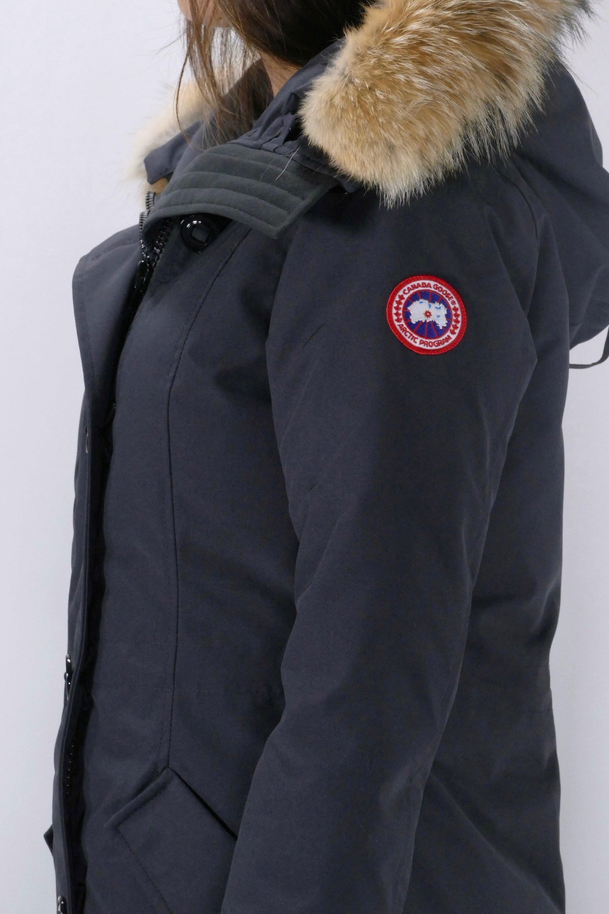 Canada Goose Womens Down *Parka Rossclair  - Navy - Due West