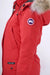 Canada Goose Womens Down *Parka Trillium  - Red - Due West