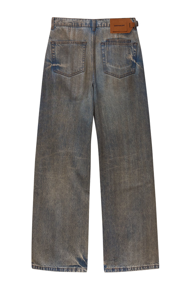 Kody Phillips Traveler Curved Jeans - Dirty Wash