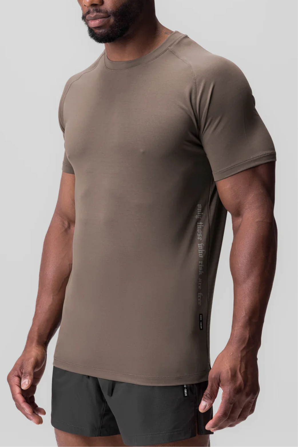 ASRV 3D-Lite™ 2.0 Fitted Tee - Deep Taupe