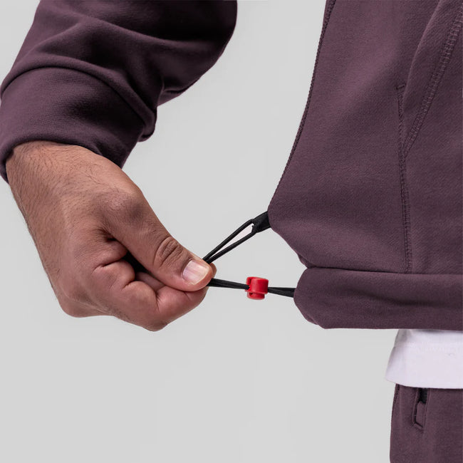 ASRV Tech-Terry™ Weather-Ready Training Hoodie - Deep Purple