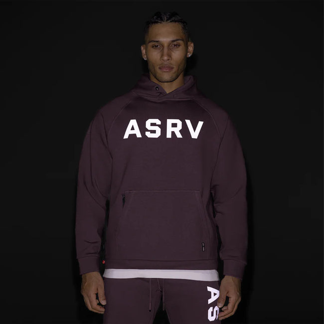 ASRV Tech-Terry™ Weather-Ready Training Hoodie - Deep Purple