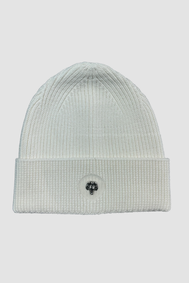 Woodpecker Toque Beanie - Cream