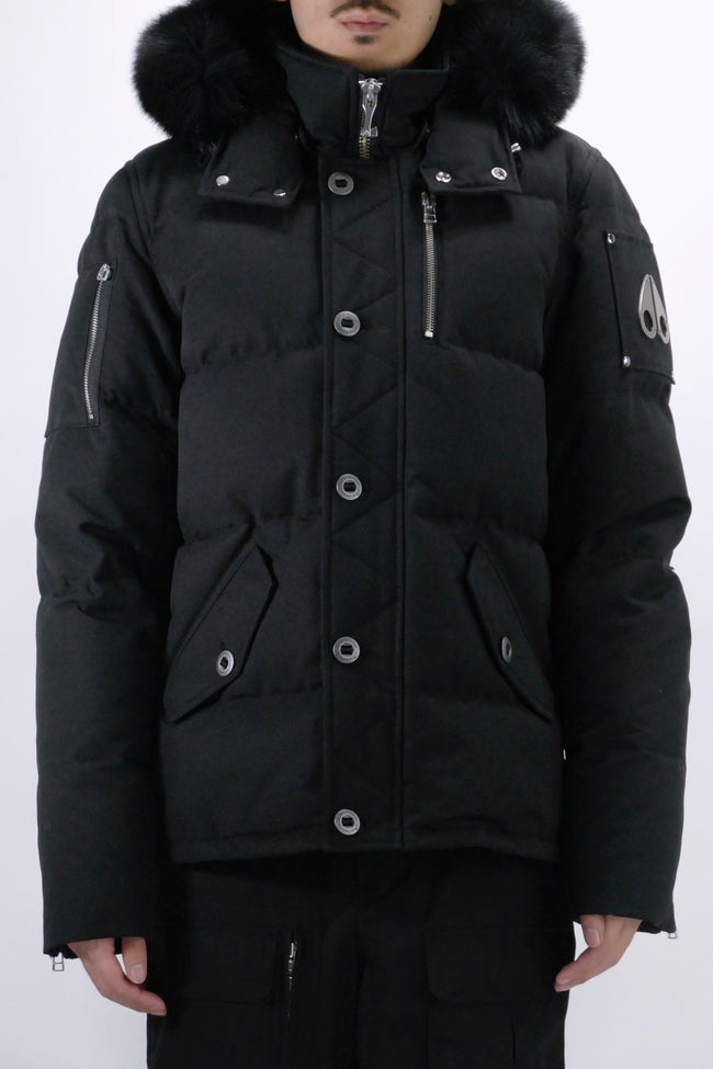 Moose Knuckles Mens Down *Parka 3Q - Black/Black