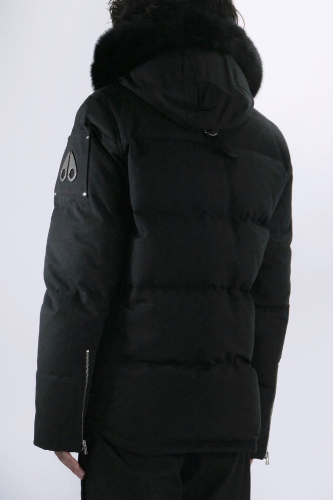 Moose Knuckles Mens Down *Parka 3Q - Black/Black