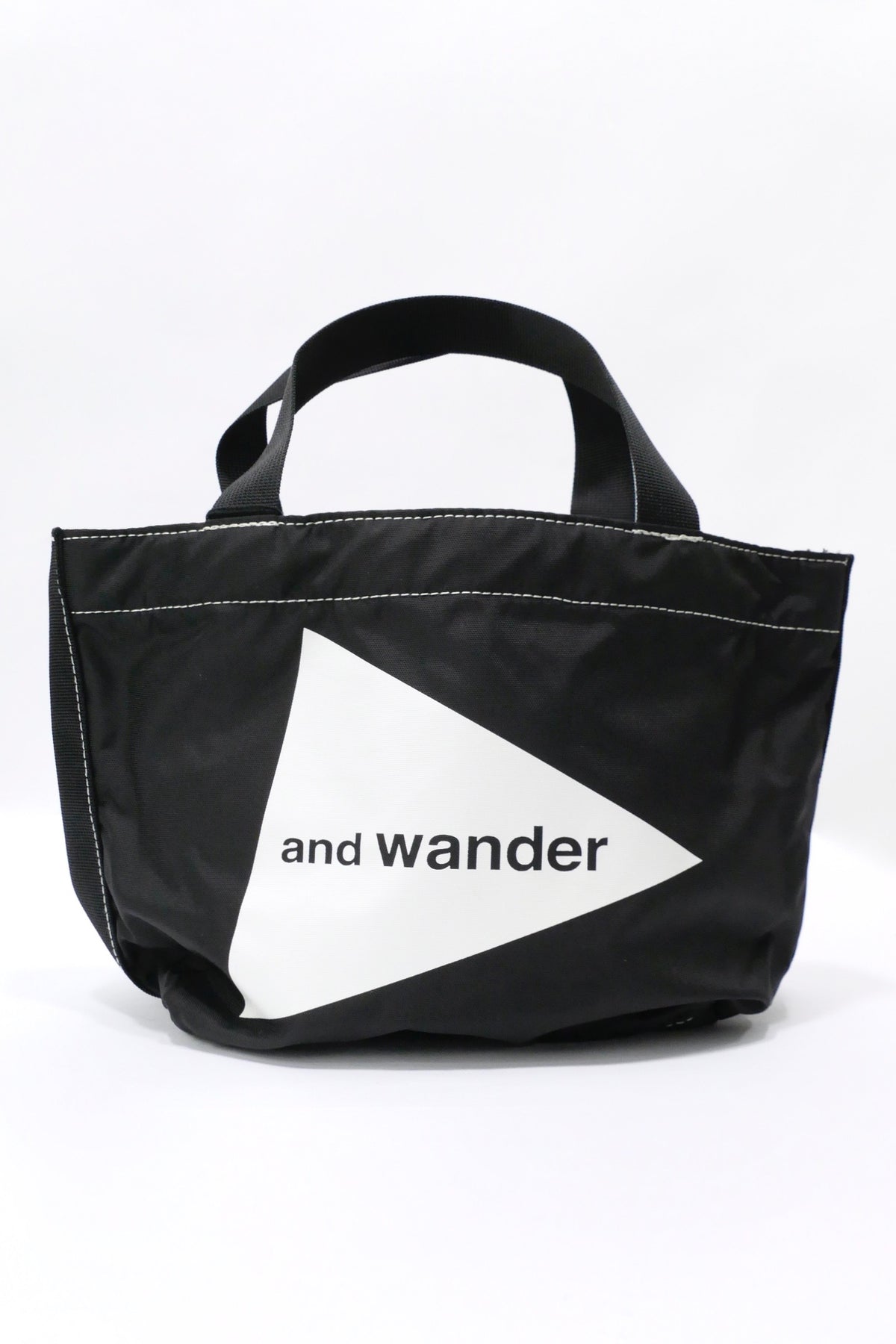 and Wander Cordura Small Logo Tote - Black