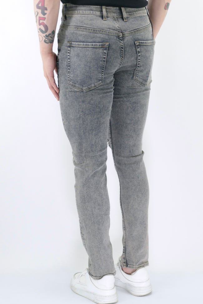 Represent Destroyer Denim Jeans - Blue Cream