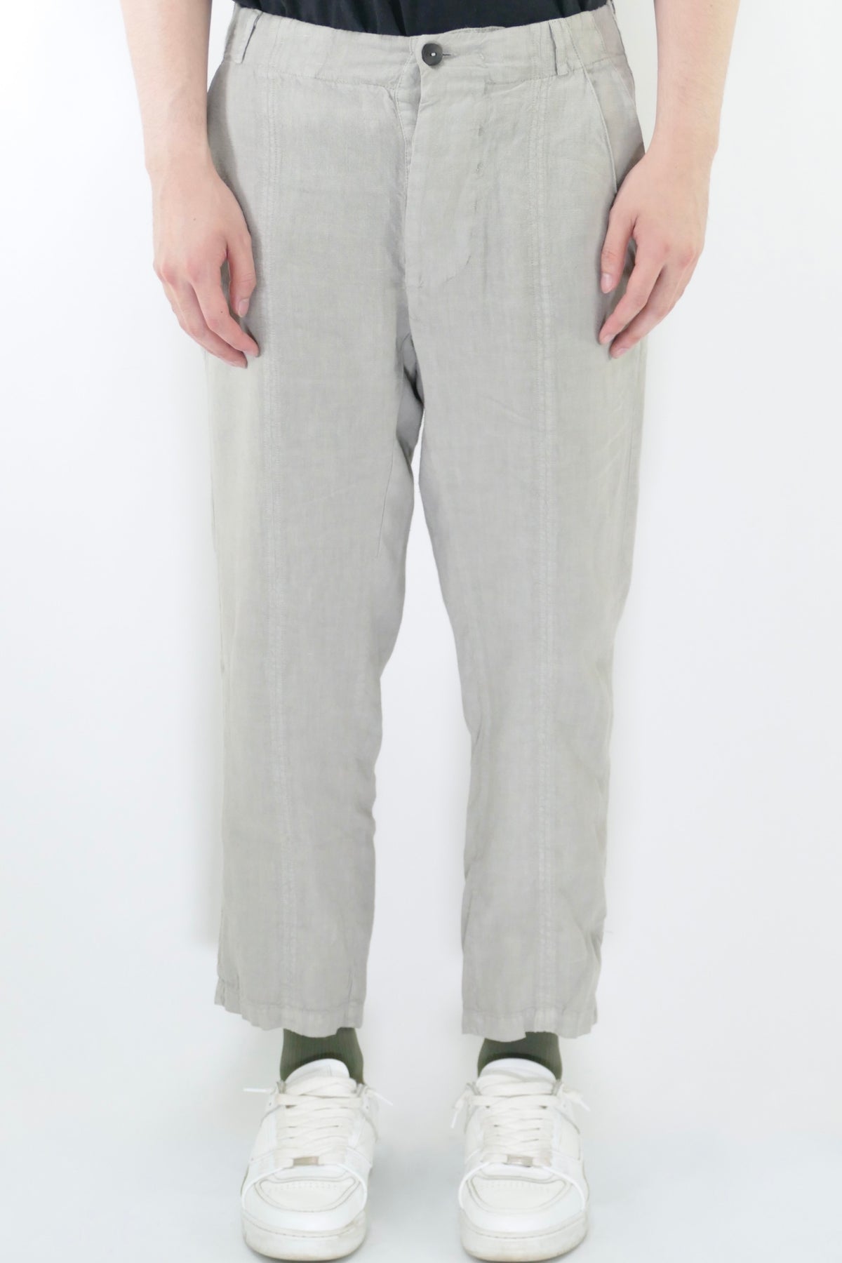 Athoa Cropped Pants - Grey