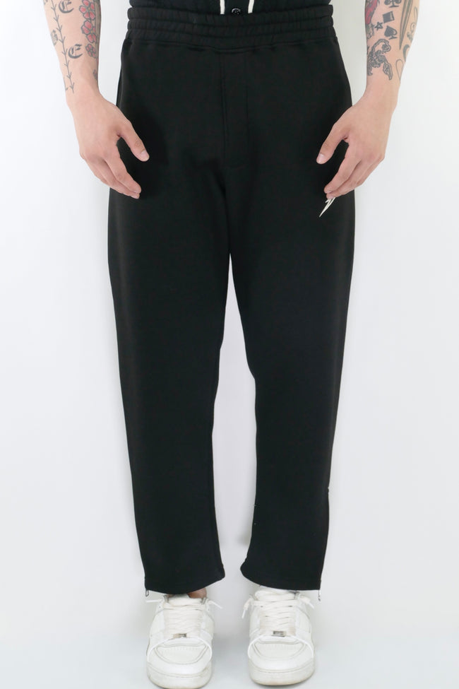 Neil Barrett Embroidered Bolt Joggers - Black