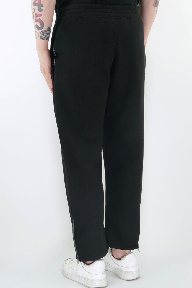 Neil Barrett Embroidered Bolt Joggers - Black