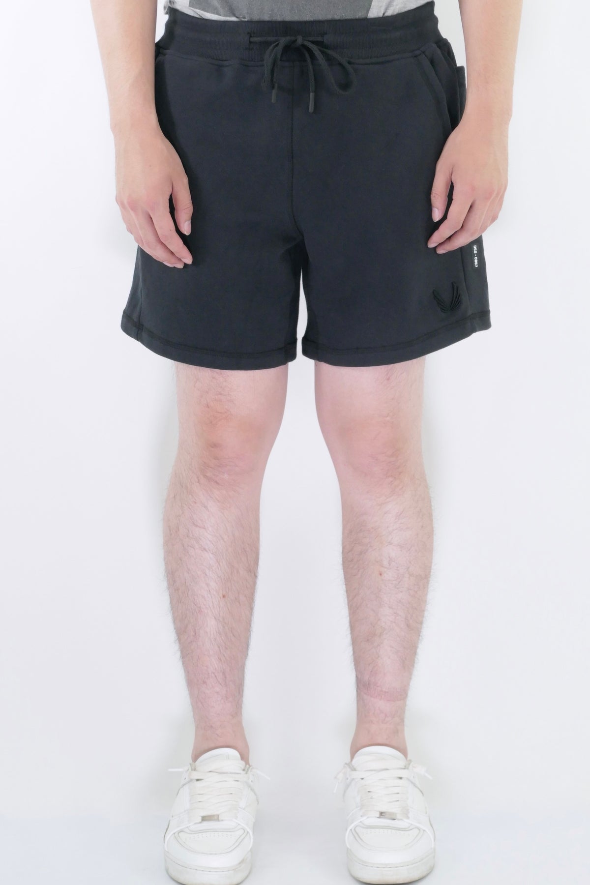 ASRV Tech-Terry™ Sidelock Sweat Shorts - Black