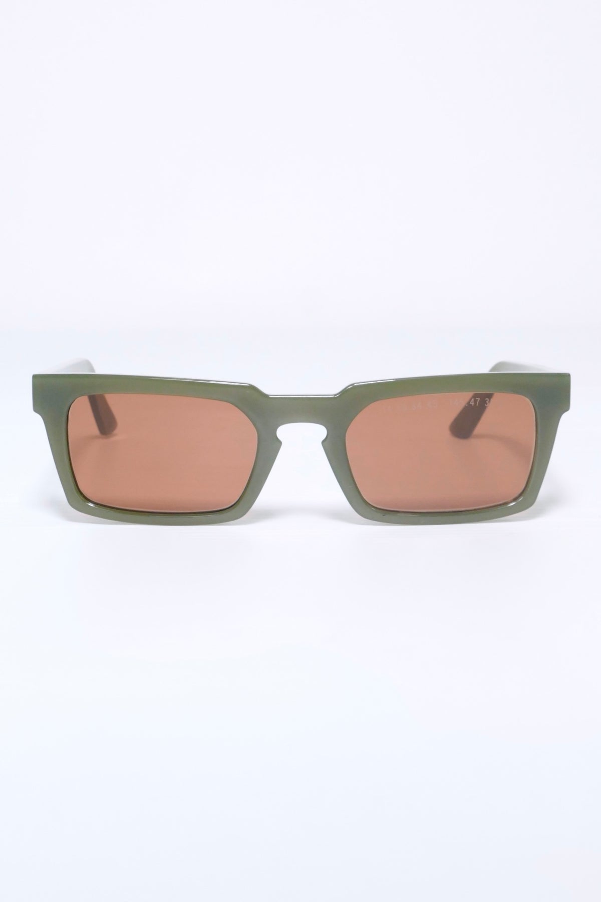 Clean Waves Type 02 Low Sunglasses - Green/Brown