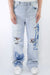 DOMREBEL Above Bootcut Jeans - Light Blue