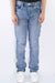 Purple Brand P005 Mid Worn Vintage Look Jeans - Indigo