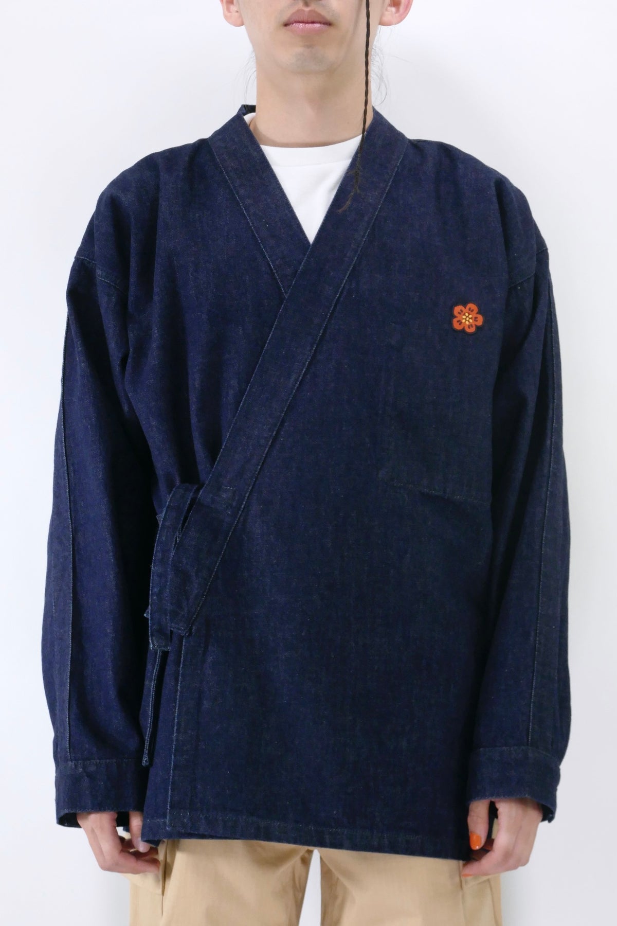 Kenzo Boke Flower Kimono Jacket - Denim