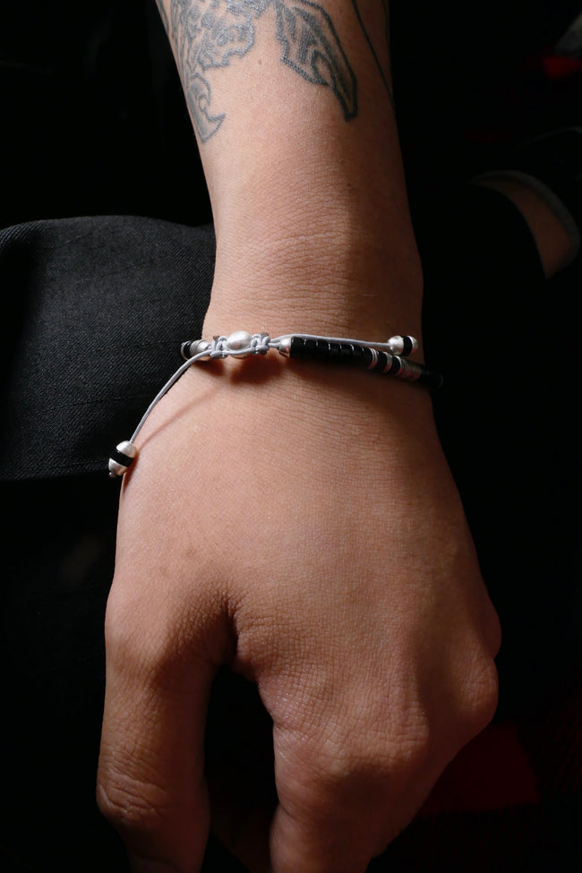 M.Cohen by MAOR Lazuli Onyx Bracelet - Black