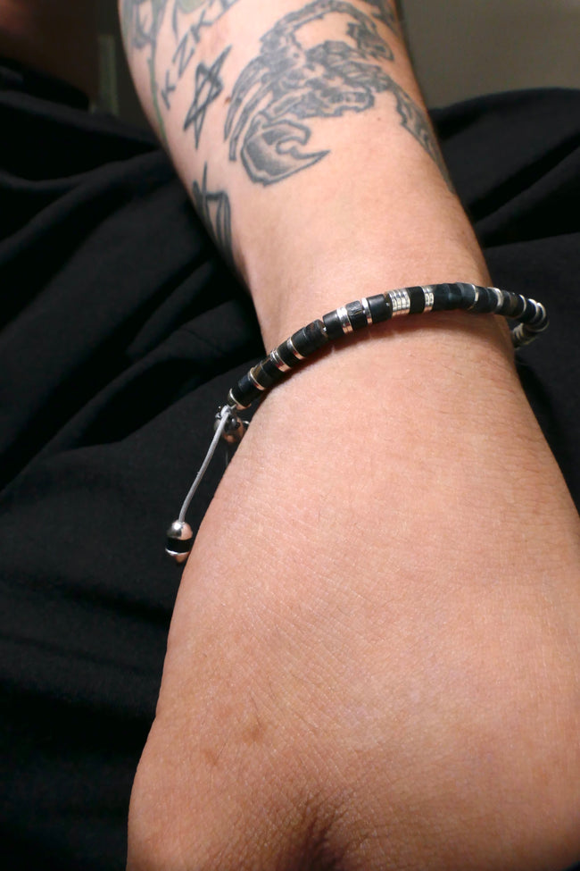 M.Cohen by MAOR Tucson Tiger Eye Bracelet - Black