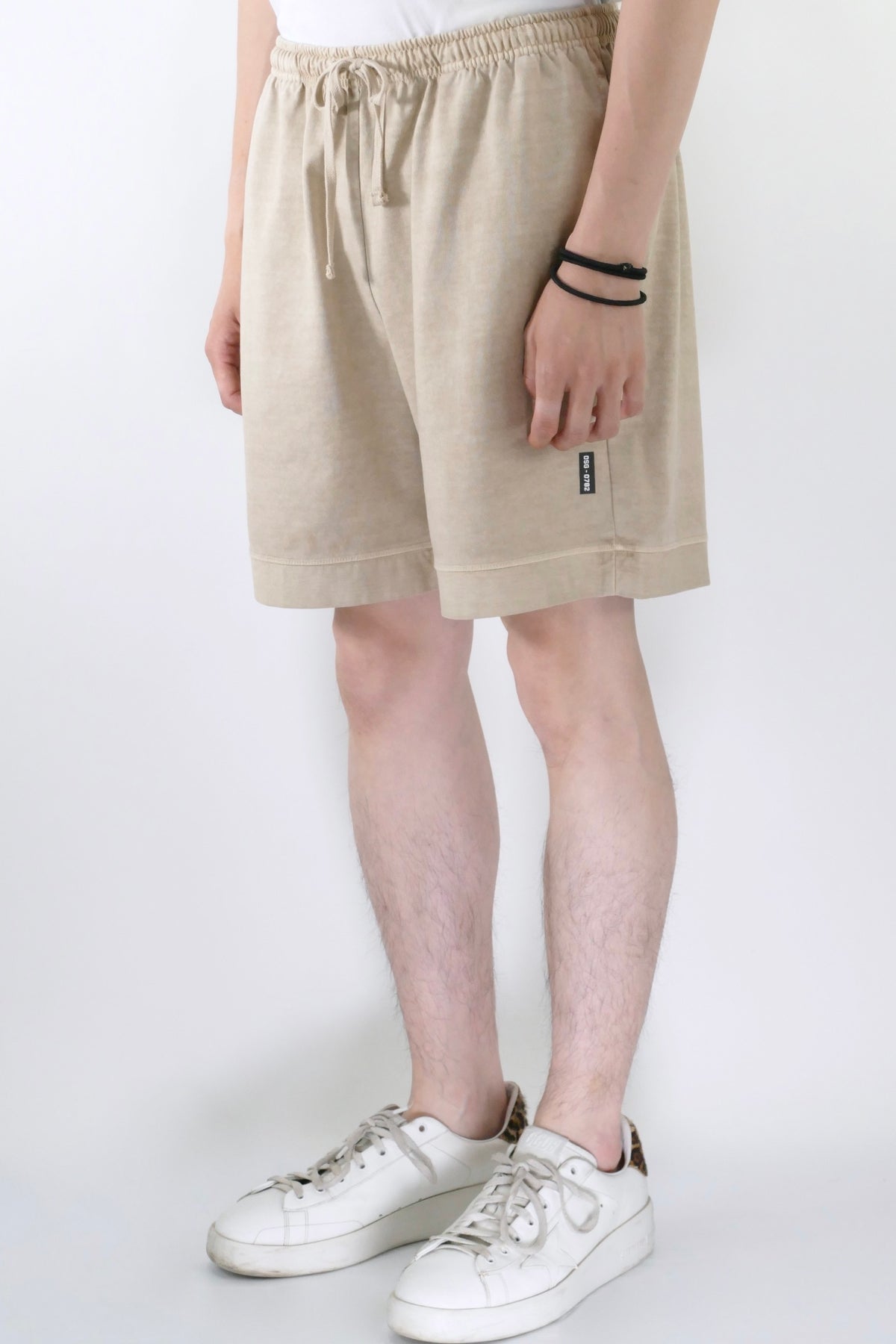 ASRV Tech Essential Sweat Shorts - Faded Beige