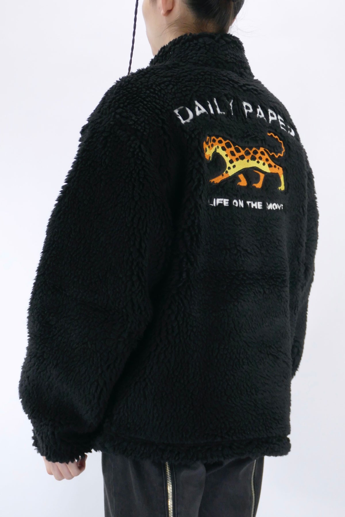 Daily Paper Raynard Sherpa Jacket - Black