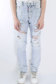 Dsquared jeans hot sale light blue