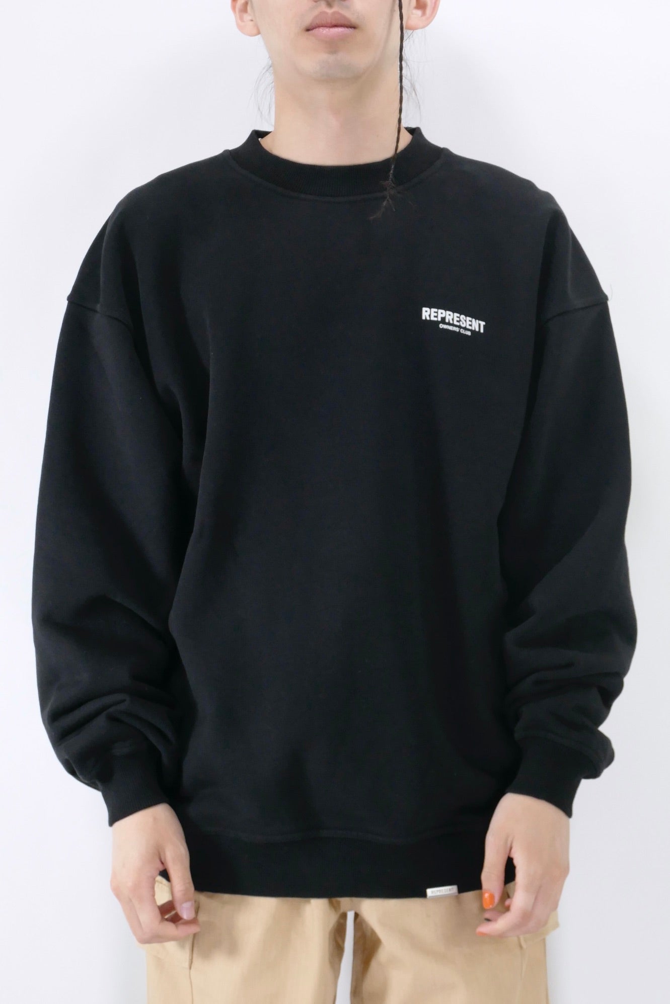 Represent Owners Club Crewneck - Black - Due West Represent Owners Club Crewneck - Black - Due West