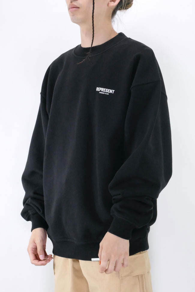 Represent Owners Club Crewneck - Black