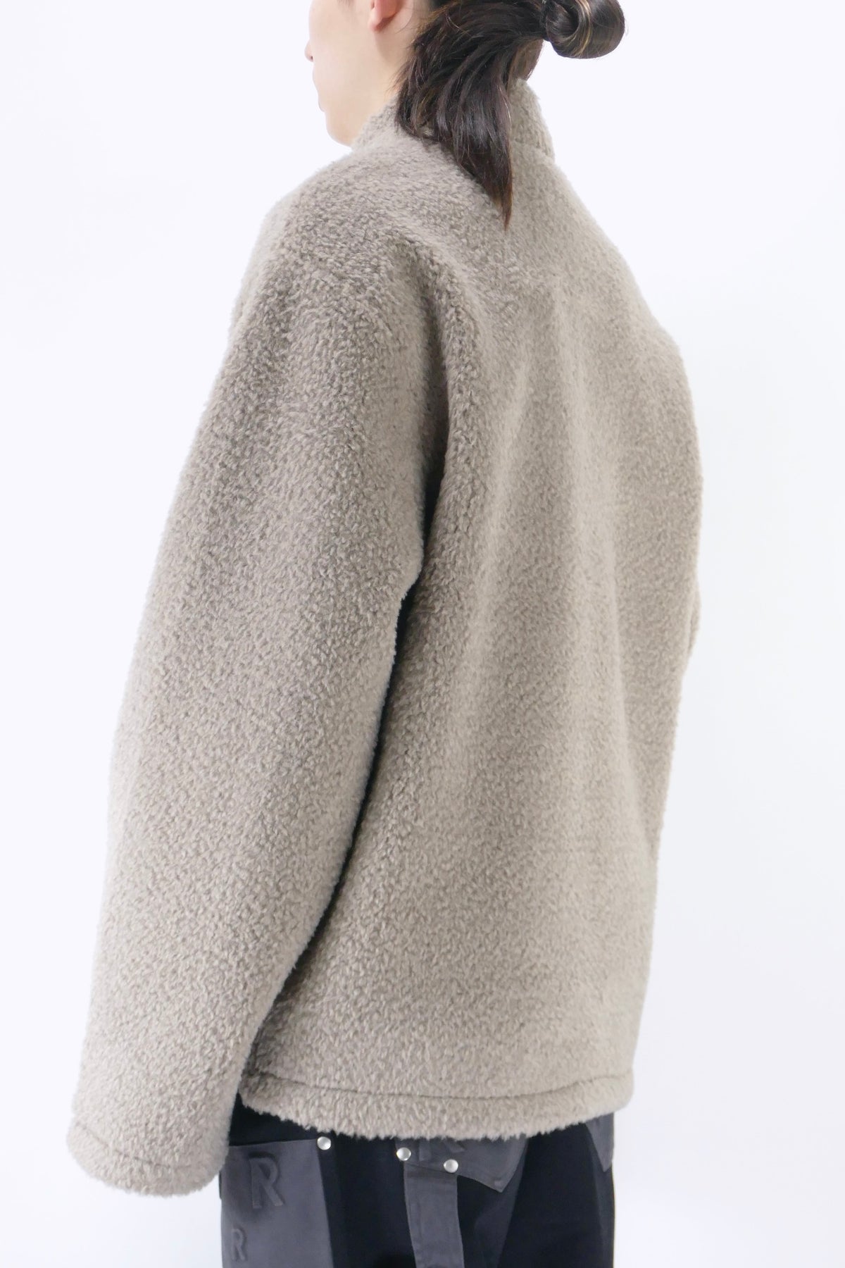 Represent Fleece Pullover Jacket - Mushroom
