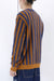 Maison Kitsuné Striped Comfort Sweater - Blue/Yellow