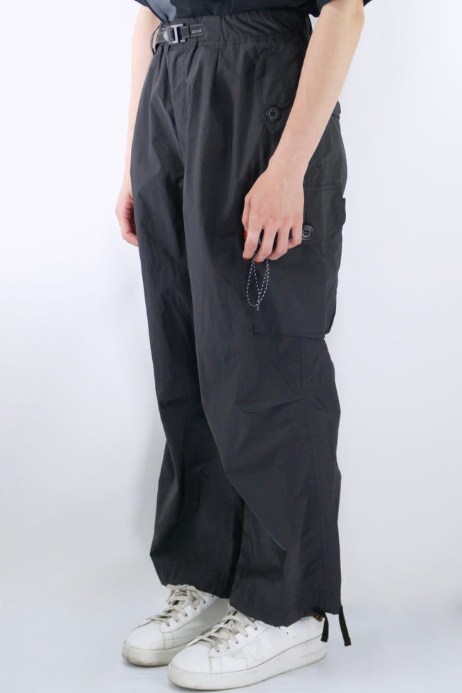 and Wander Oversized Cargo Pants - Black