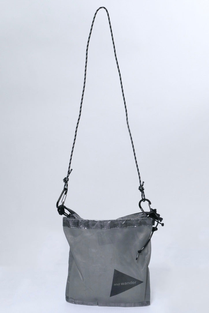 and Wander Dyneema® Sacoche - Charcoal - Due West