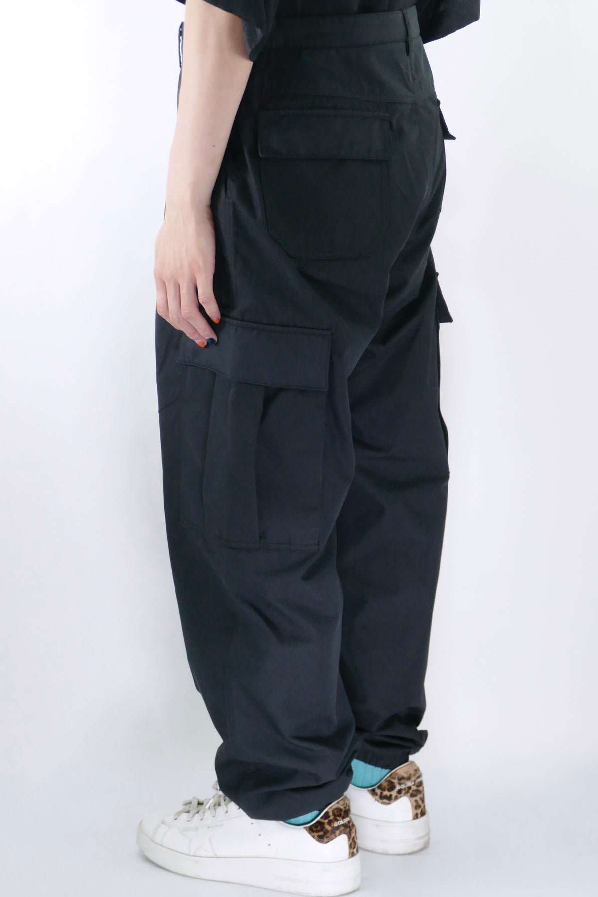 Moschino Tailored Cargo Pants - Black